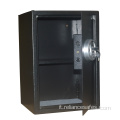 Cassaforte elettronica nera con cabinet digitale a chiave